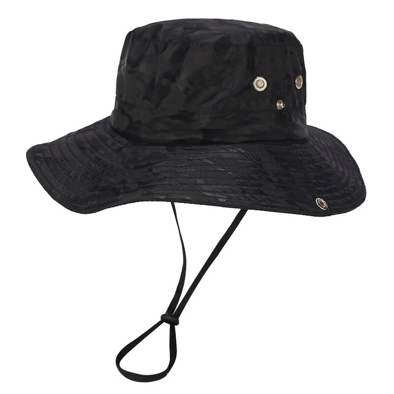 Sombrero de pesca de ala pequeña de camuflaje para hombre, gorra de pescador para deportes de montaña, sombra para habitación de verano: style 7