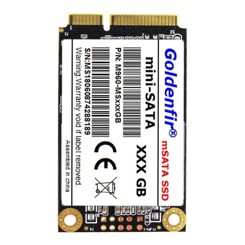 Internal Msata SSD Solid State Drive High Performance HDD Hard Drive SATA 3.0 for Notebook Desktop 32GB 64GB 120GB 128GB