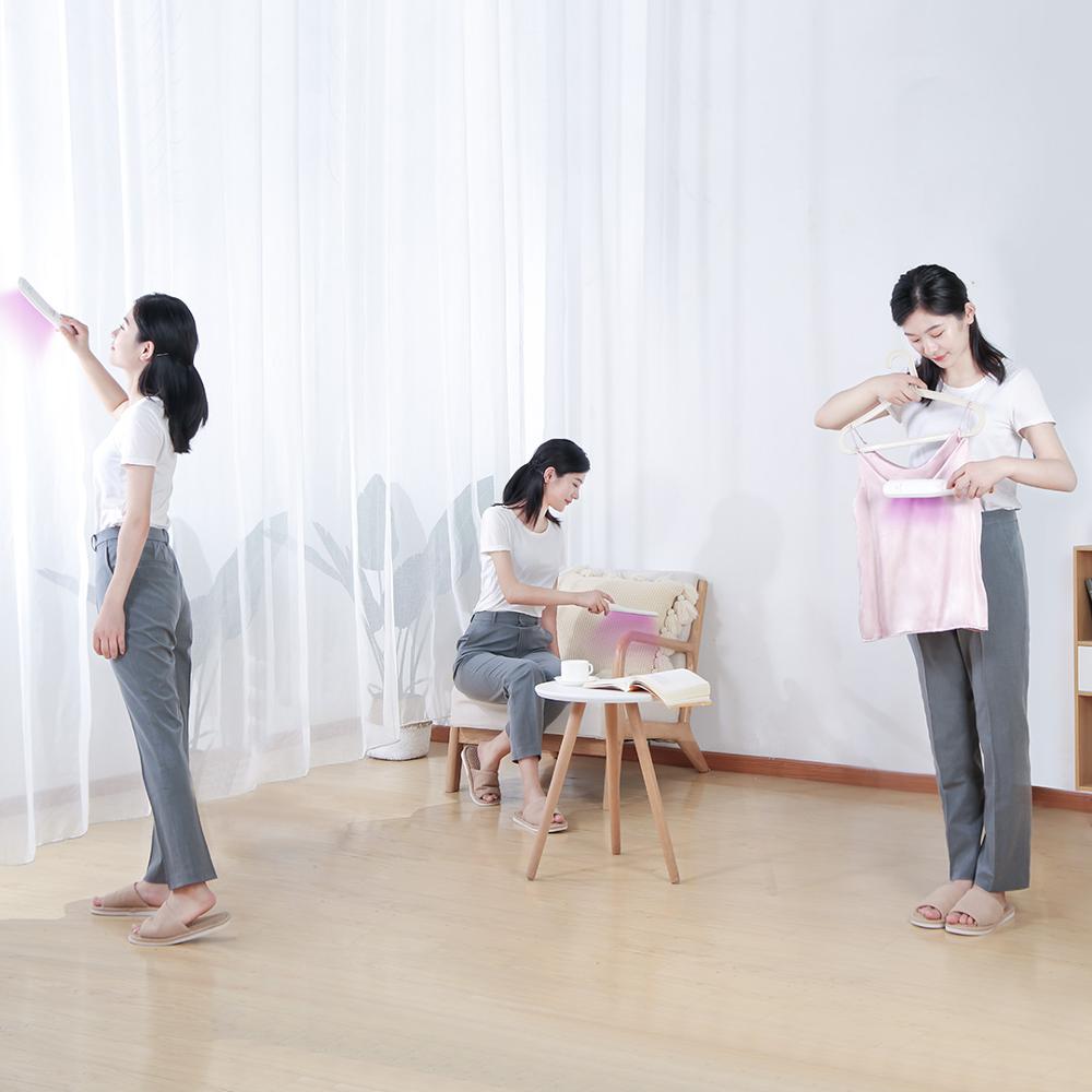 UV Light Sanitizer Wand Portable UVC Wand Sanitizer Machine with USB Charging for Home Hotel Travel Car Kills 99% of Germs