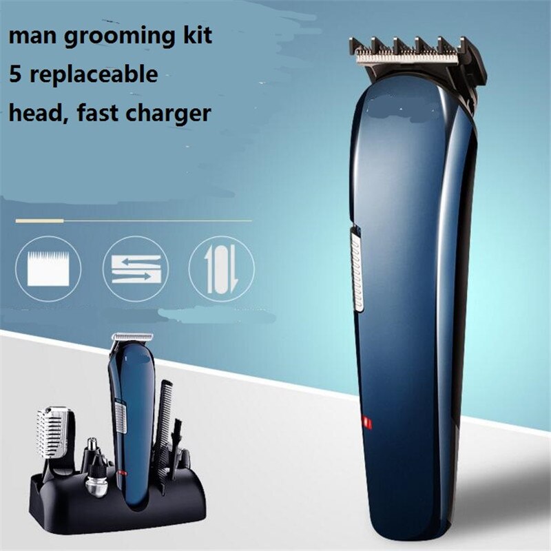 All In One Hair Trimmer Electric Men Grooming Clipper Trim Beard Shaver Detailer Styling Cutting Man Body Hair Removal Razor Cut
