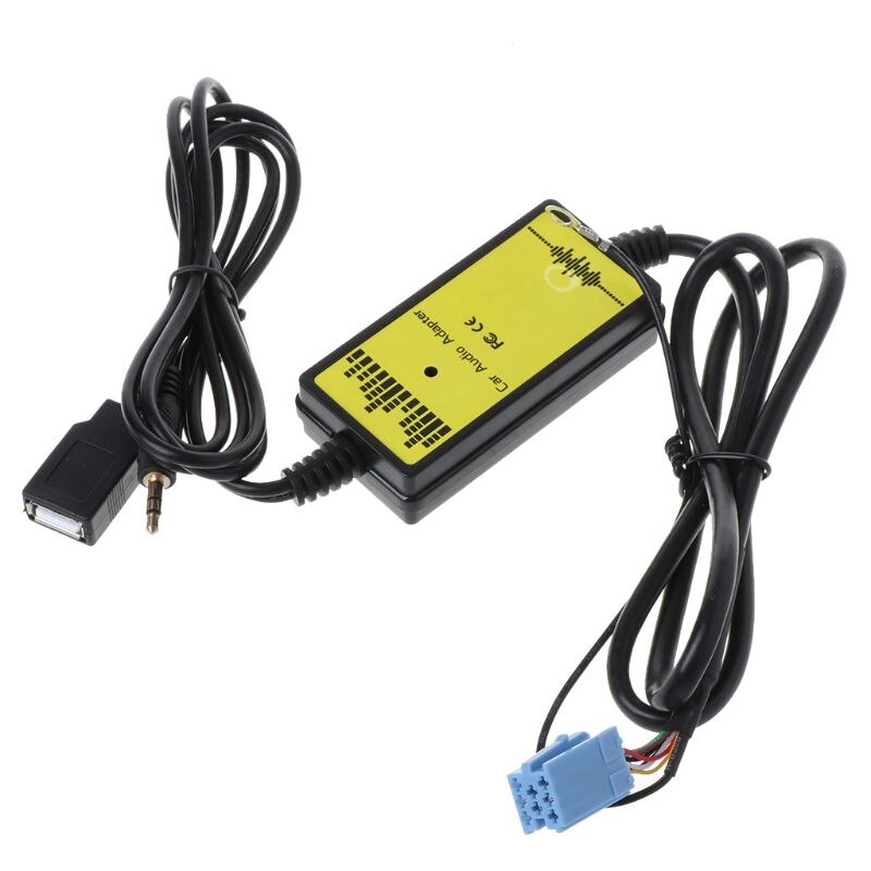 Continental Aux Panel Cable For Fiat Panda Punto – 1.4mt MP3 Source Adapter By G.M. Production