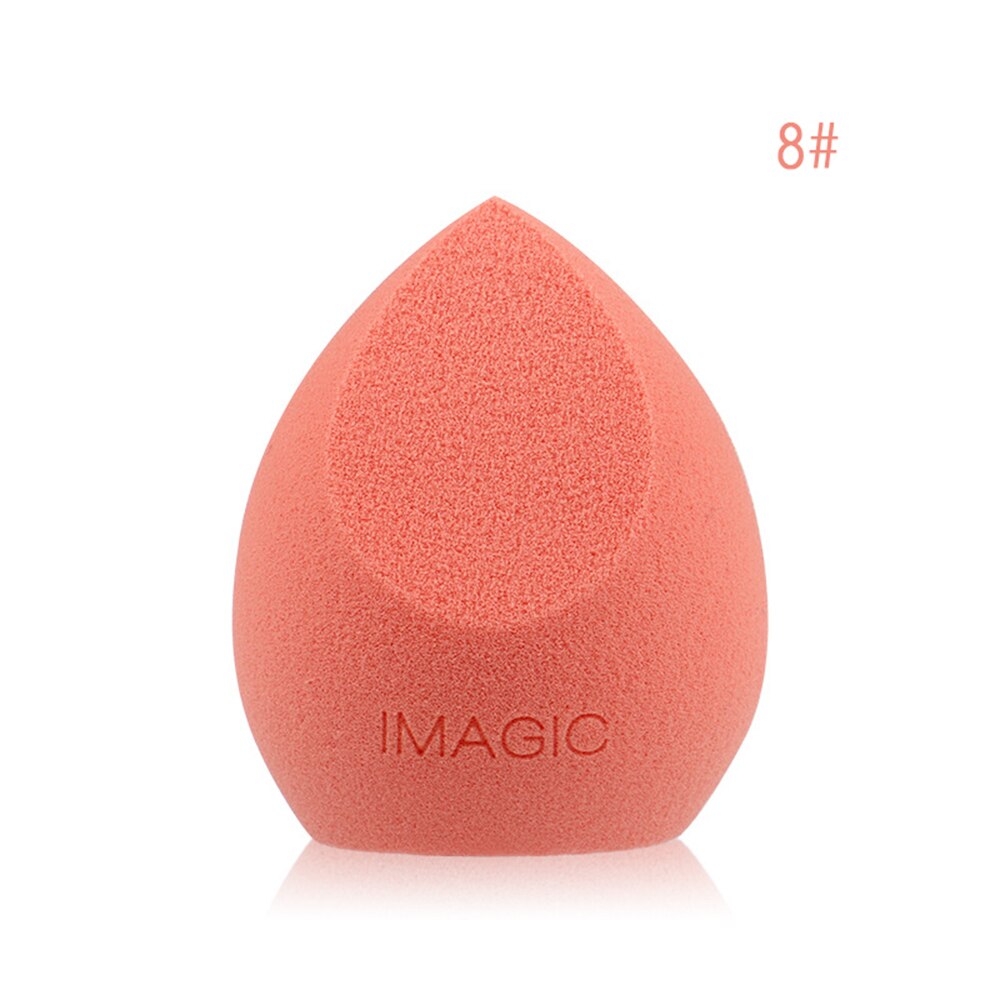 Imagic ovo seco e molhado não-látex, água de imersão torna-se maquiagem base cosmética esponja beleza pó: 7