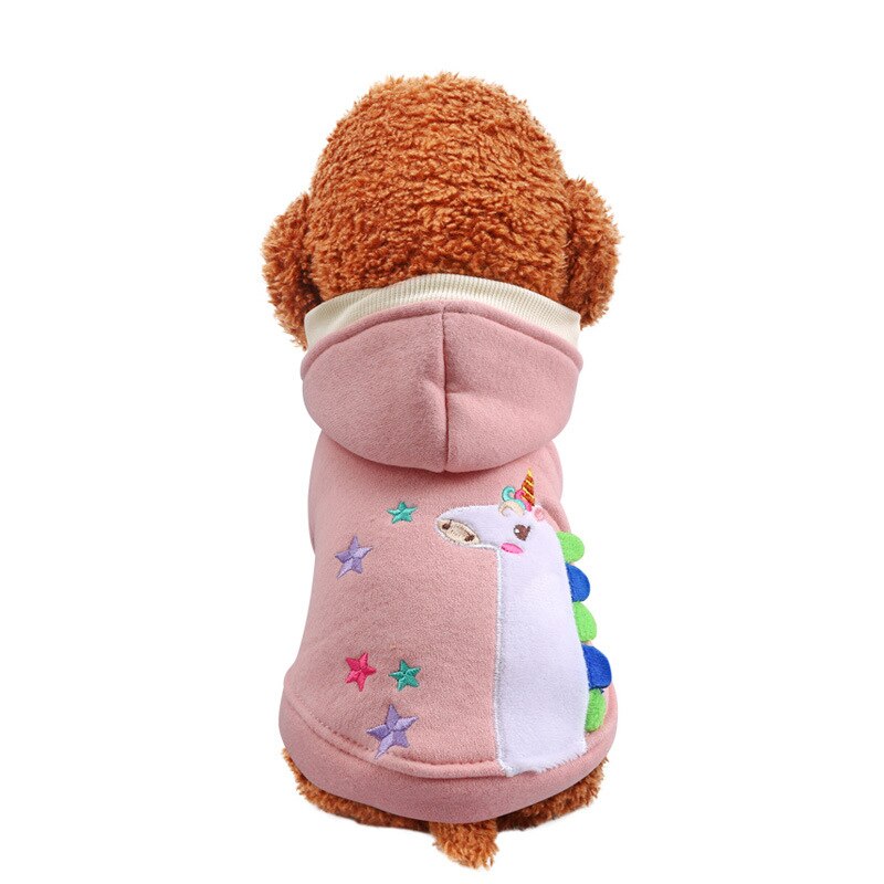 Winter Dog Clothes Crocodile Unicorn Pets Outfits Warm Clothes for Small Dogs Cat Costumes Coat Jacket Puppy Sweater Dogs