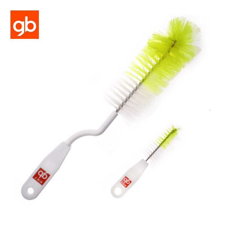 GB Nylon Baby Fles Borstels voor Cleaning Kids Melk Feed Fles Tepel Fopspeen Nozzle Uitloop Buis Reinigingsborstel