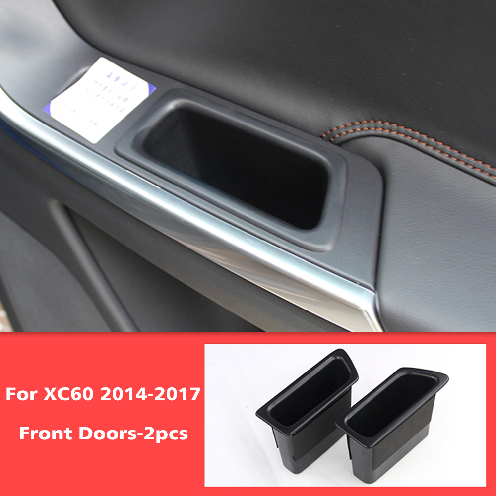 Porta auto Barile Organizzatore Scatola di Immagazzinaggio Tasca Carta Supporto Del Telefono per Volvo XC60 P3 S60 2010-2018 S90 2016-2020 Accessori Auto: Blu