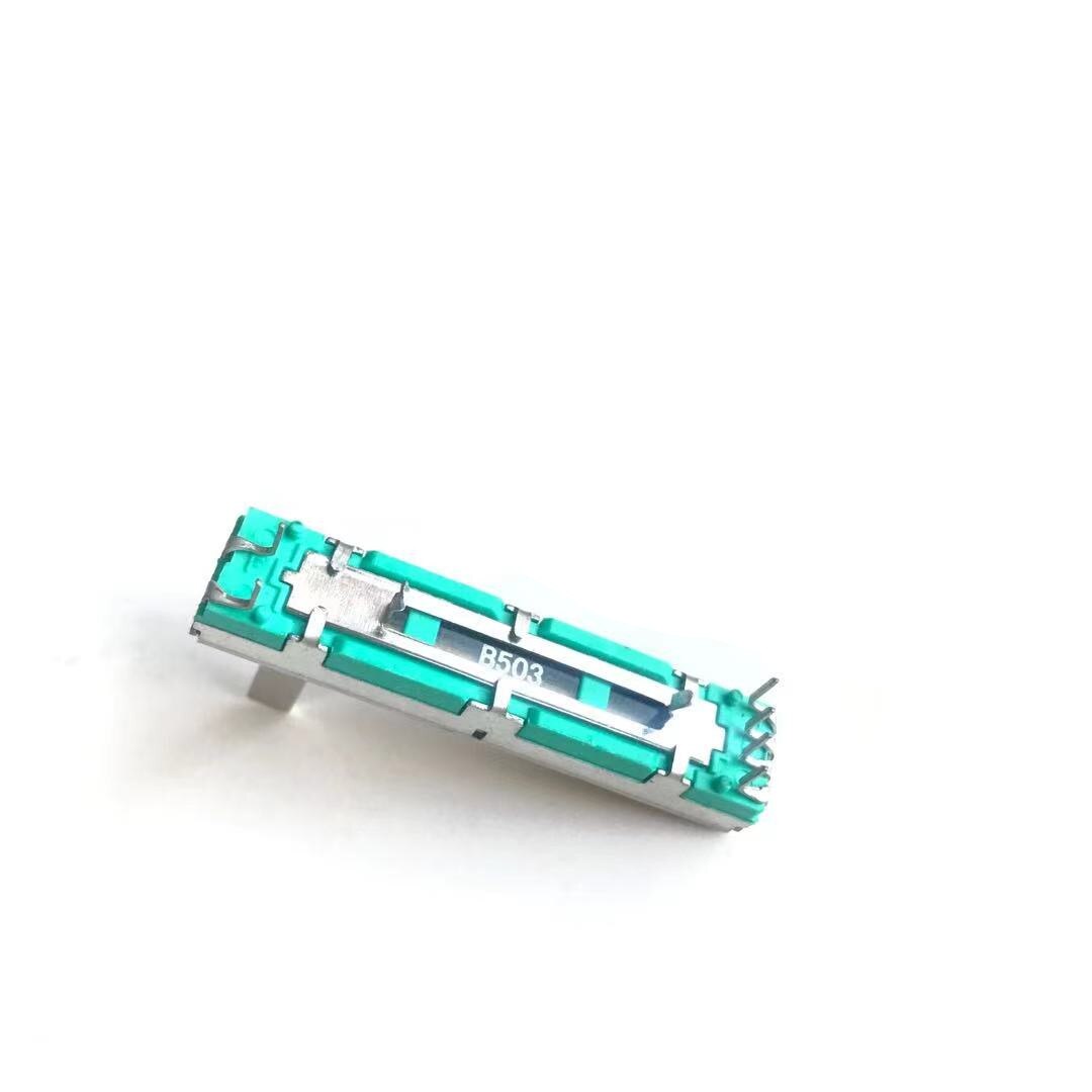 20pcs/lot 45MM Potentiometer B10K B20K B50K B100K Original Potentiometer mixer fader B10K 45MM B10KX2 B20K*2 B50K*2: 20pcs B50K Ohm