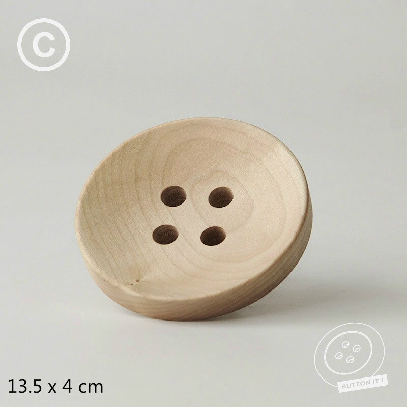 Woody Robe Hooks Home Decor Knobs Wall Hanger with Nail Natural Oak Wood Button Handrail Wall Storage Shelf Rack: C