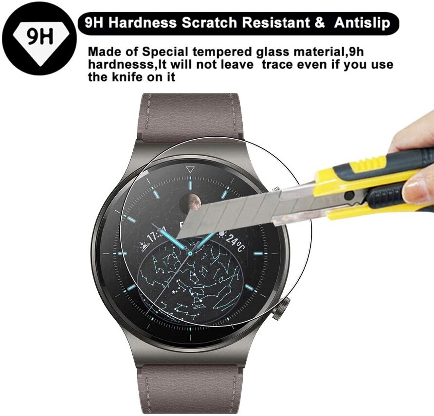 3D Gehard Glas Screen Protector Voor Huawei Horloge GT2 Pro Smartwatch Scherm Beschermende Film Voor Huawei GT2 Pro Cover Film