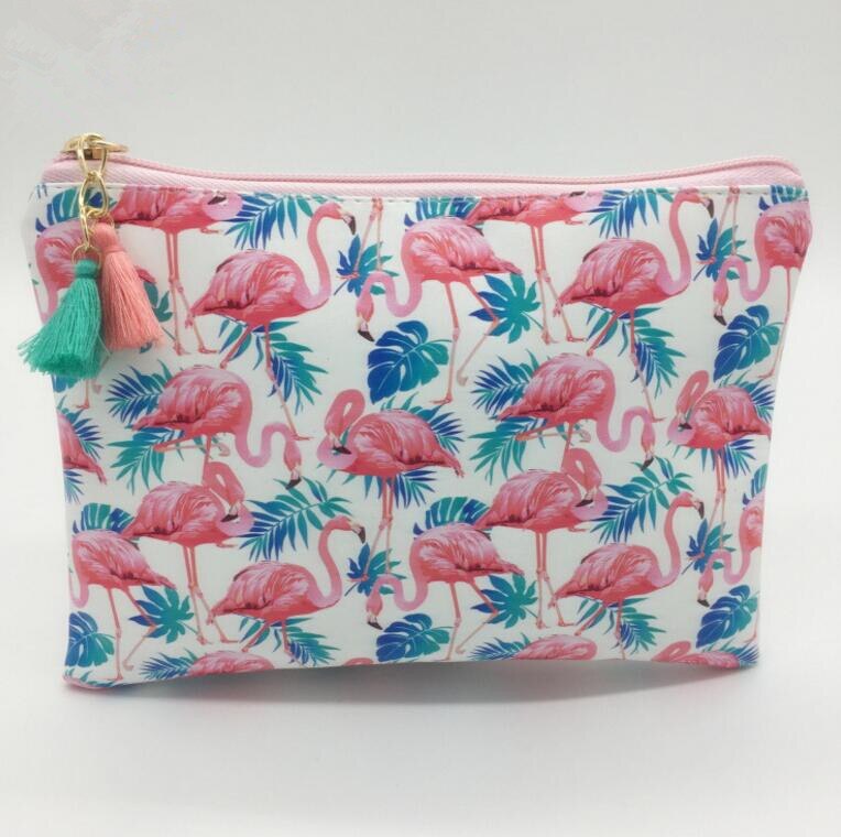 M455 tecknad handväska väska fågel flamingo tyg väska student flicka kvinnor: 5