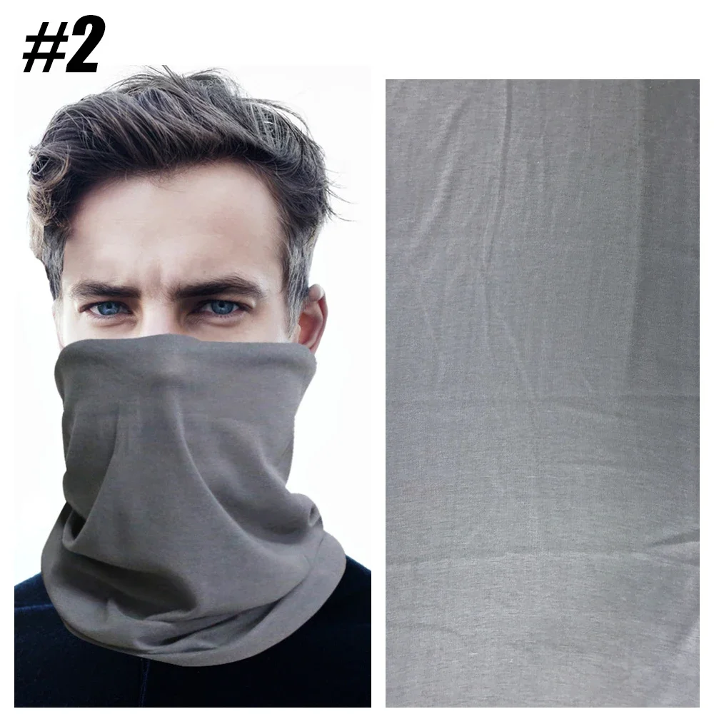 Foulards de randonnée cache-cou masque facial hommes femmes sans couture Bandana Rave visage couverture écharpe masque cagoule bandeau tête enveloppement chapeaux