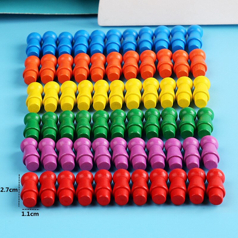 Gobang/Checkers/Slangen En Ladders/Internationale/Chinese Schaakstukken Voor Diverse Board Games Geen Schaakbord Kinderen: E 60pcs