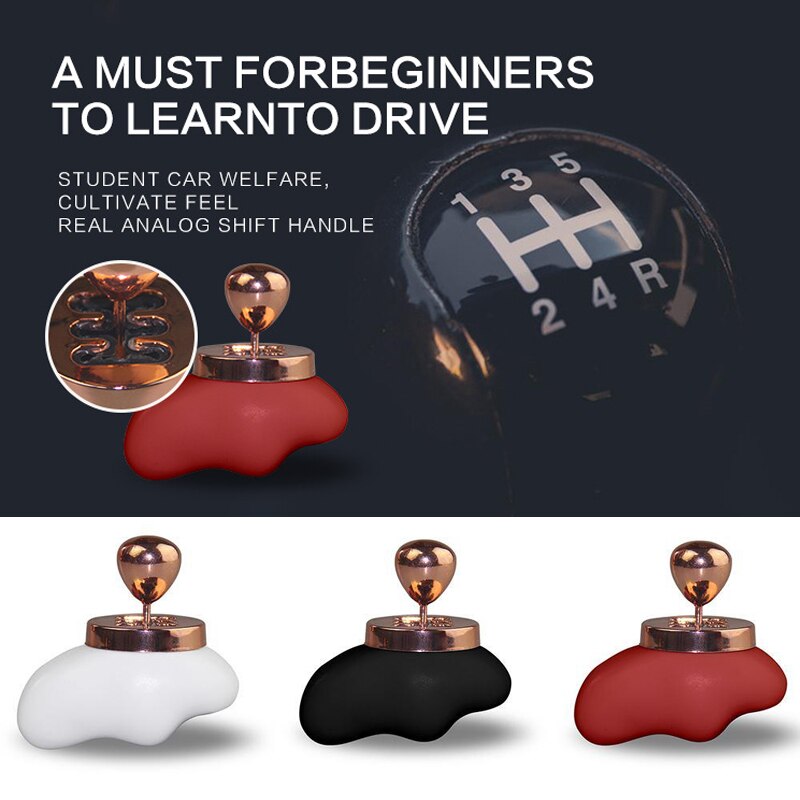 Metal Gear Shifting Knob Stick Box Shifter 6-Speed Keychain Decompression Toy M09