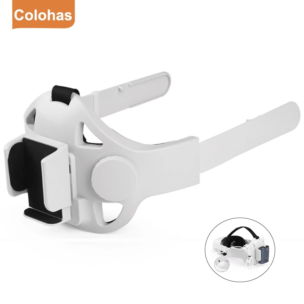 Head Strap For Oculus Quest 2 Elite Head Strap Adjustable Facial Interface Comfort For Oculus Quest 2 VR Glasses Accessories