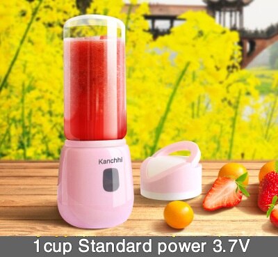 Multi-funktionale Heimat Lebensmittel Mischer für Baby essen elektrische entsafter Eis zermalmen Rührgerät 1L 250W mit Lebensmittel Klasse materialien: Rosa