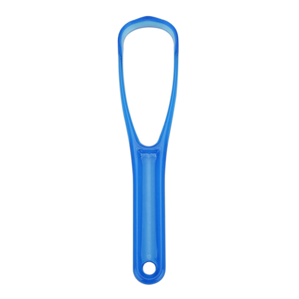 Plastic Tongue Cleaning Scraper Oral Hygiene Care Cleaning Tool
