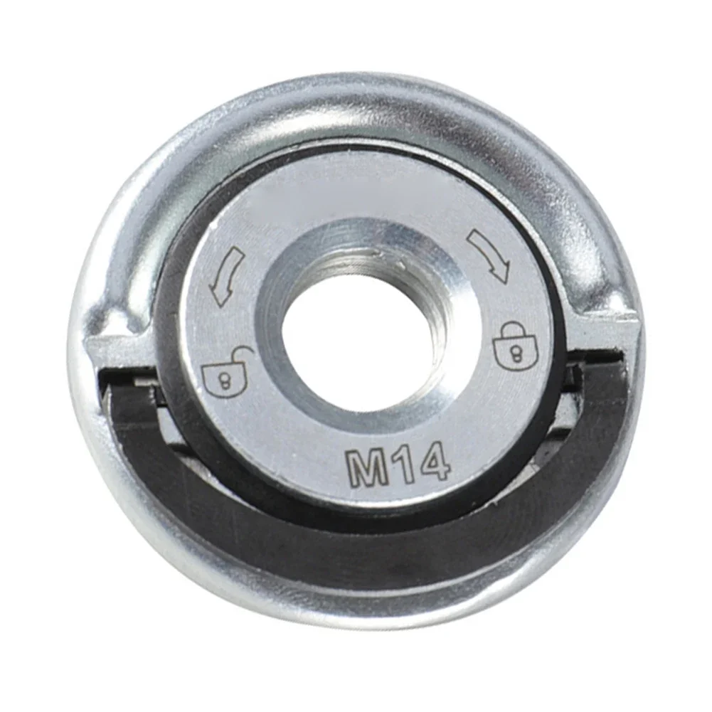 Quick Release Flens Moer M10 Draad Haakse Slijper Zelfsluitende Persplaat Haakse Slijper Release Borgmoer Elektrisch gereedschap: Goud