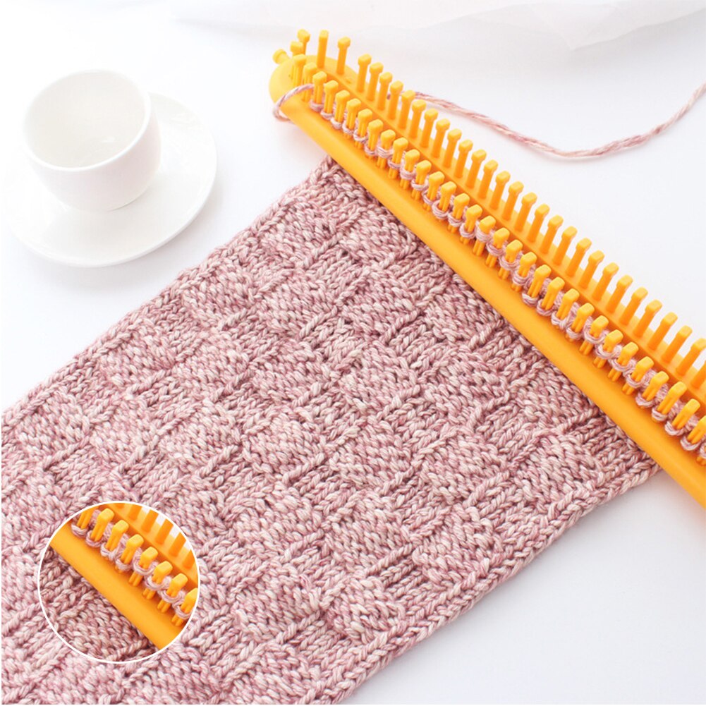 Knitting Machine Sewing Material Accessories Loom Needlework Kit Tools Weaving Handmade Scarf Sock Stitching Suture Winter