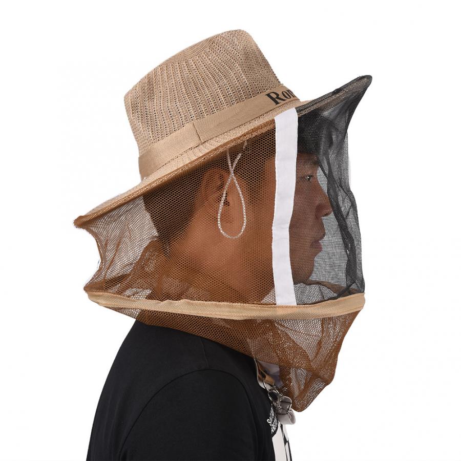 Beekeeping Beekeeper Hat Garden Guard Anti Mosquito Bee Insect Bug Face Head Veil Beekeeping Tool