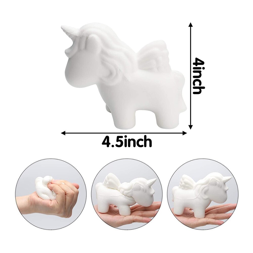 11Pcs Diy Dieren Kawaii Squishy Speelgoed 1Pcs + 10 Stuks Wit Romige Langzaam Stijgende Zacht Voedsel Sleutelhangers Voor kinderen Kids Willekeurige Stijl