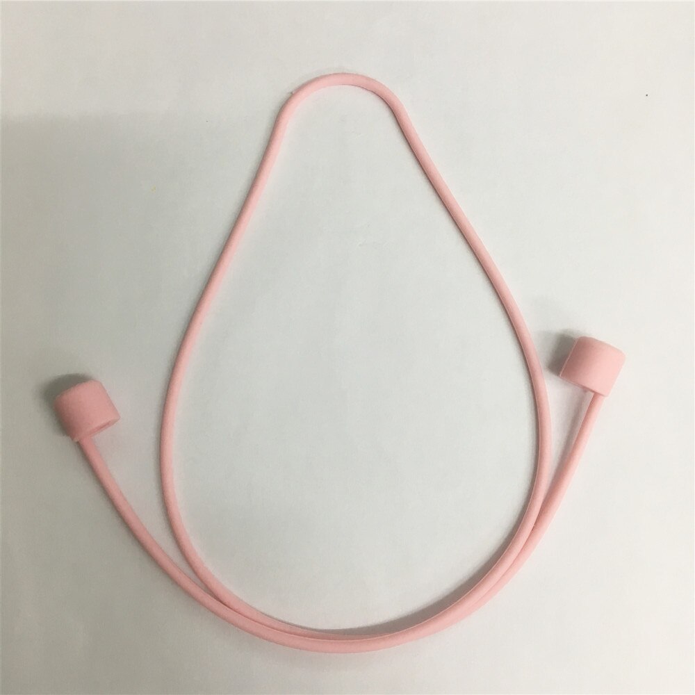 2 Stks/partij Siliconen Anti-Verloren Hals Band Draadloze Oortelefoon String Rope Voor Apple Airpods