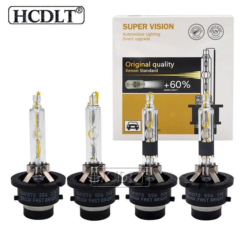 HCDLT Super Heldere 55 W Xenon D2S D2R D4R D4S Auto Koplamp Replacement Bulb 5500 K HID Xenon Lamp 12 V 55 W D4S D2S Xenon Lamp