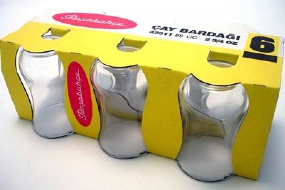 Juego de tazas de té turcas de Pasabahce, juego de tazas de té árabes, tazas de cristal para el café, taza de té, juego Hecho en Turquía
