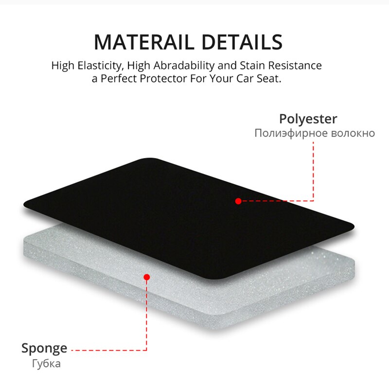 AUTOYOUTH-Fundas de protección para asiento de coche, accesorios para interior de coche, compatible con airbag, funda de asiento para Lada y Volkswagen, color rojo, azul y gris