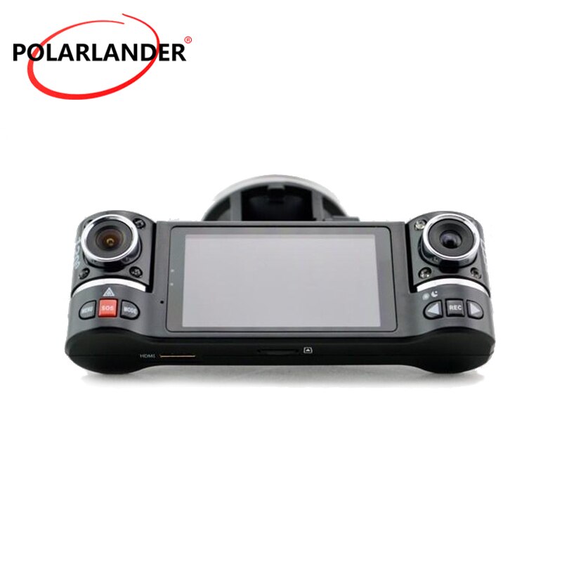 Beste prijs 2.7 inch dual camera auto dvr nachtzicht digitale videorecorder  f600 hd auto camcorder dashcam sos-knop 120 °