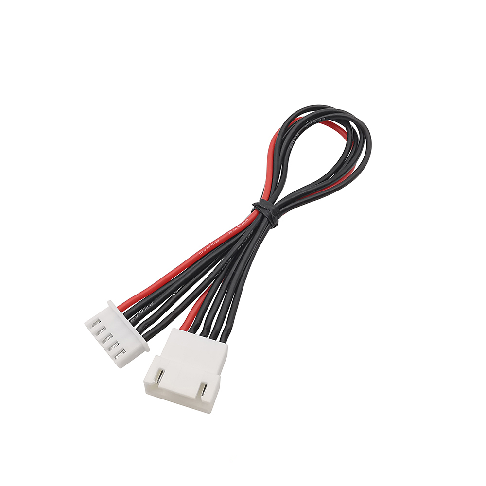 5 stk. 2s 3s 4s 5s 6s 7s 8s lipo-balanceledning, forlængerkabel, opladet ledning, 22 awg 20cm jst-xh-stik, silikonekabel