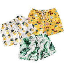 0-4T Peuter Strand Korte Bodems Slipje Baby Boy Meisje Kinderen Broek Drastring Shorts Bottoms Zwemmen Slipje Strand