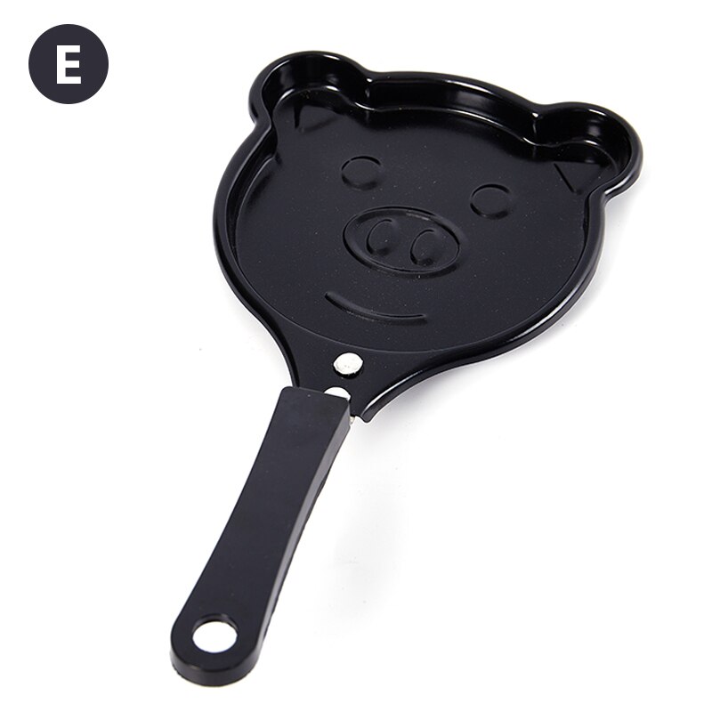 Diy Kids 's Breakfast Love Omelet Pan Egg Pan Frying Pot Non-Stick Pancake Pan Kitchen Egg Tools: E