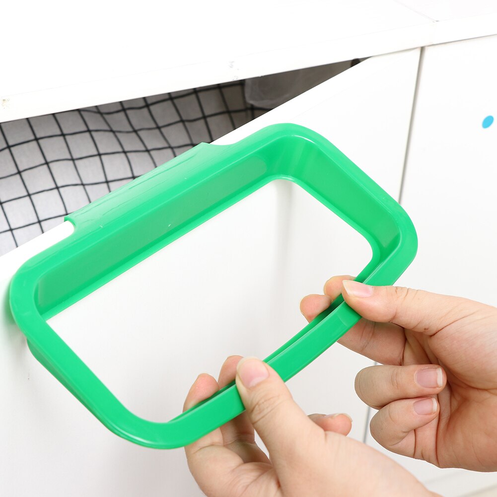 Portable Hanging Trash Garbage Bag Garbage Bag Holder Hanging Garbage Bags Storage Rack Holder For Kitchen Cupboard Storage