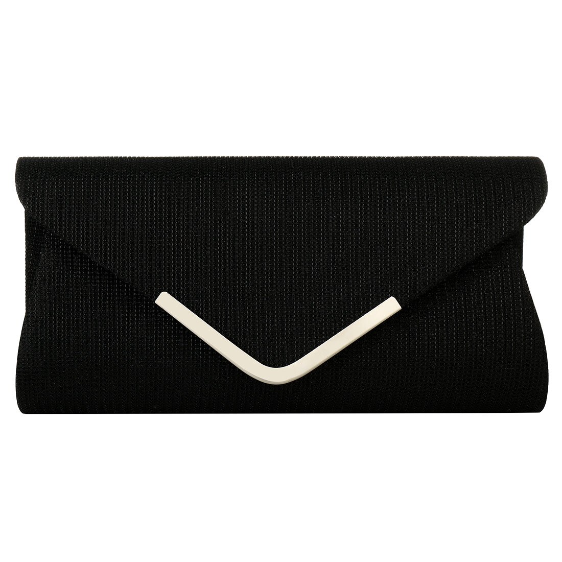 Donne di Sera Della Frizione Delle Donne del sacchetto di Diamante Del Rhinestone di Cristallo Della Frizione Giorno Frizione Portafoglio Borsa di Cerimonia Nuziale Del Partito Banchetto Nero/Oro Argento: black