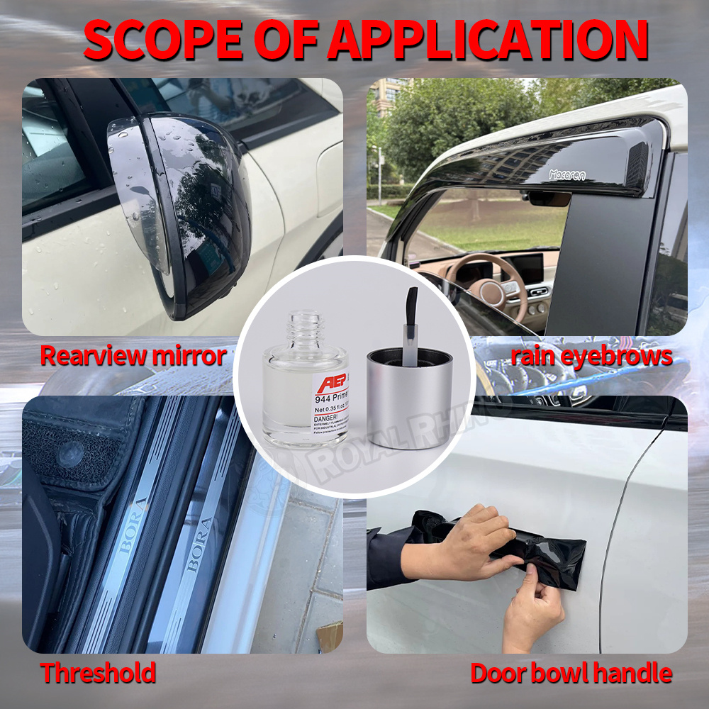 944 Adhesion Promoter Strong Acrylic Foam Tape Car Tape Primer For Automotive Double Sided Tape Car Wrapping Application Tools