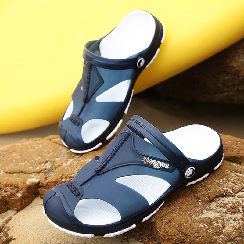 Sandales d'extérieur pour hommes, chaussures de plage respirantes, antidérapantes, confortables et décontractées, offre spéciale, B5