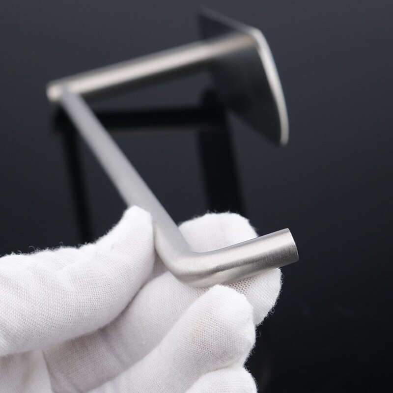 Bezdotykowy papier kuchenny uchwyt na ręczniki stal nierdzewna papier kuchenny stojak świeża folia regał magazynowy półka robić wieszania na ścianie Dom supplie