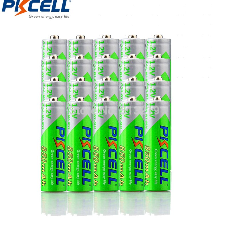 32Pcs Pkcell Aaa Batterij 850Mah 1.2V Nimh Aaa Oplaadbare Batterijen Aaa Lage Self Ontladen Batteria