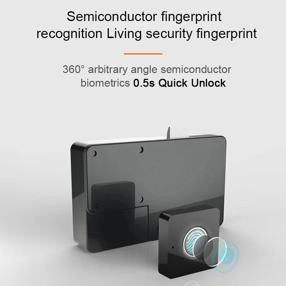 Lade Smart Elektronisch Slot Intelligente Archiefkast Lock Opbergkast Vingerafdruk Lock Kast Deur Vingerafdruk Slot Meubels
