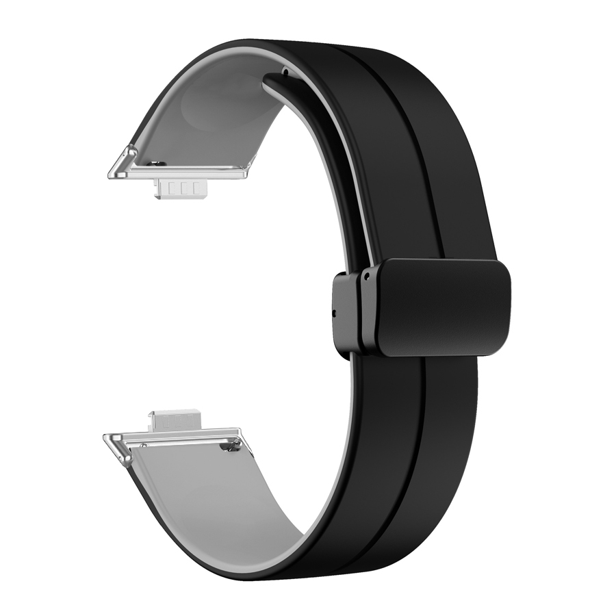 Magnetic Buckle Silicone Watch Band For Huawei Watch Fit 4 Pro Strap Replacement Correa Bracelet For Huawei Fit 3 Accessories: XXXXXL / Sky Blue