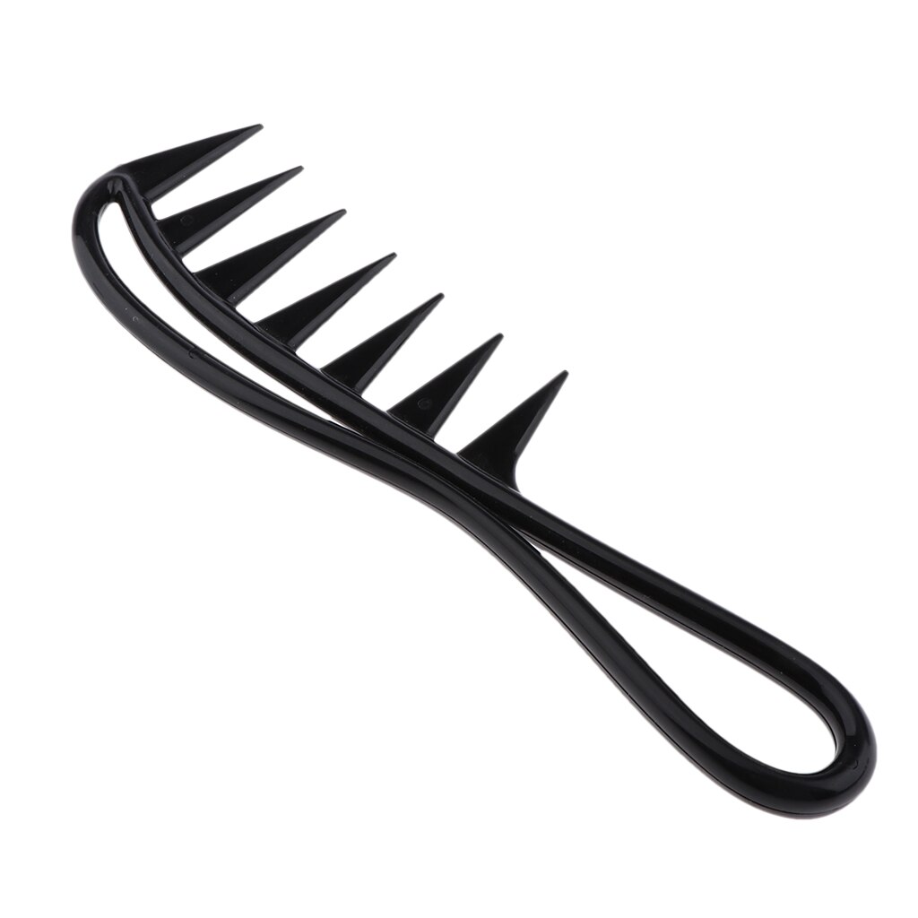 Afro kam lockigt hår borste salong frisör styling bred tand lossa lockigt hår kam hårfärg perm kammar