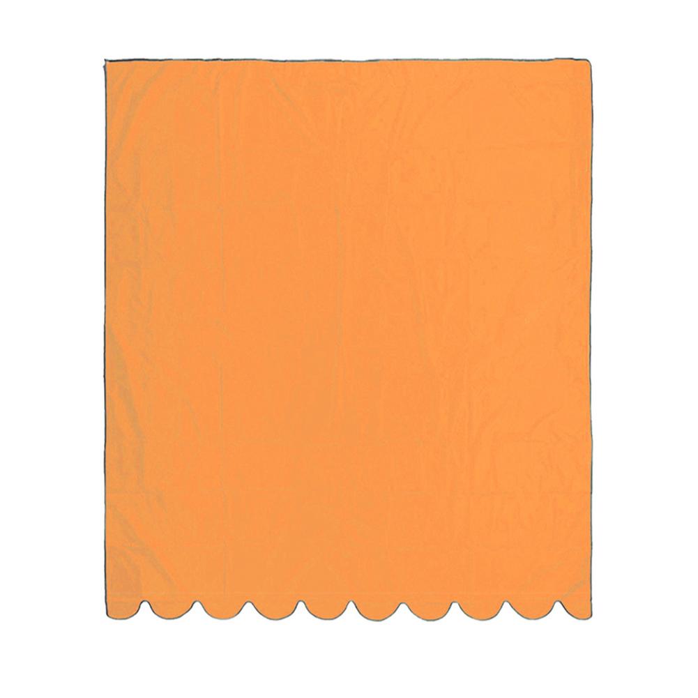 Sunshade Canopy Sun Shade Sail Canopy Waterproof Patio Awning Window Canopy Awning UV Block Curtain For Patio Outdoor Garden: Orange M