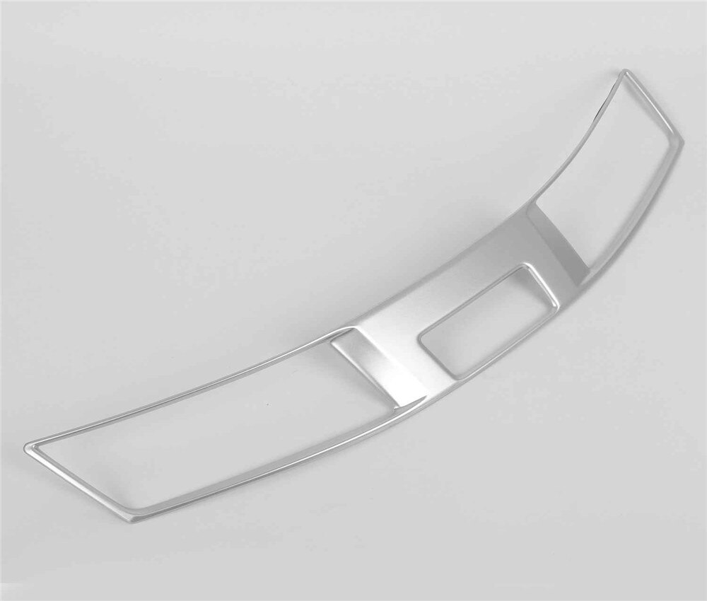 For Nissan Navara NP300 Car styling Carbon fiber Center Console Air Conditioning Outlet frame cover Stickers trim: ABS Matte