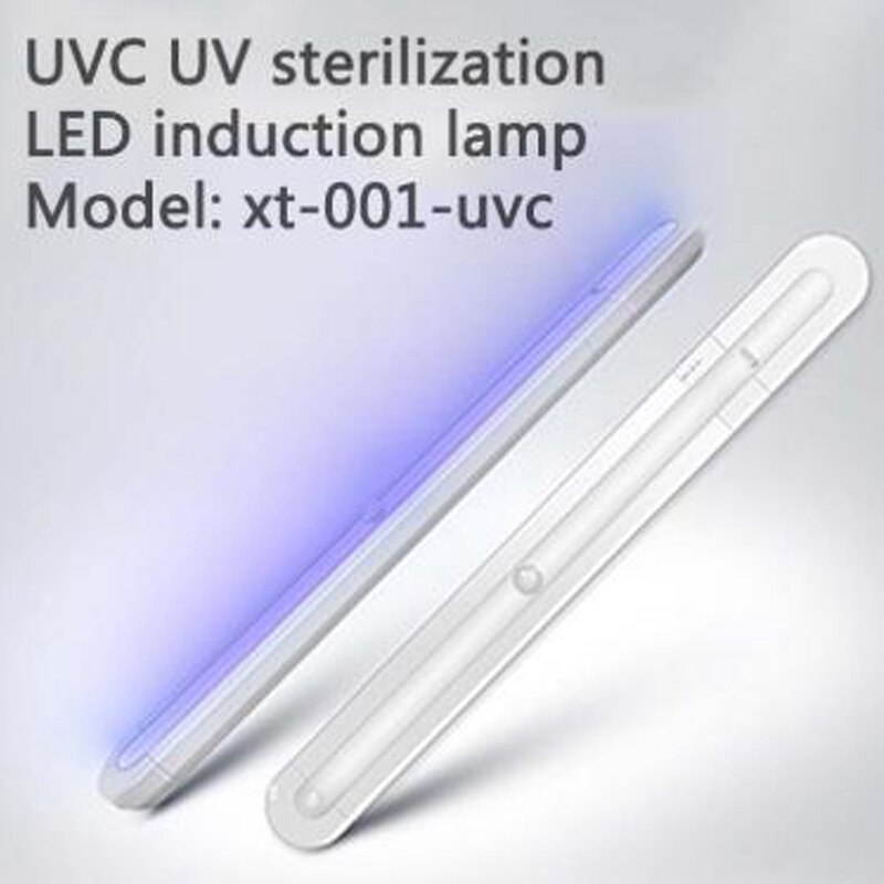 UV LED Ultraviolet Sterilizer UV Lamp with Infrared Induction for Wardrobe Cabinet Kitchen Cabinet Home Office