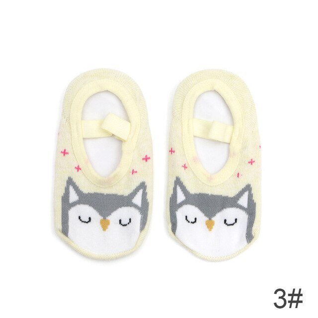 Molixinyu Baby Vloer Schoenen Voor Meisjes En Jongens Mode Warm Anti-Slip Kinderen Vloer Sokken Leuke Dieren Cartoon Katoen baby Sokken: a2 / 3-5years