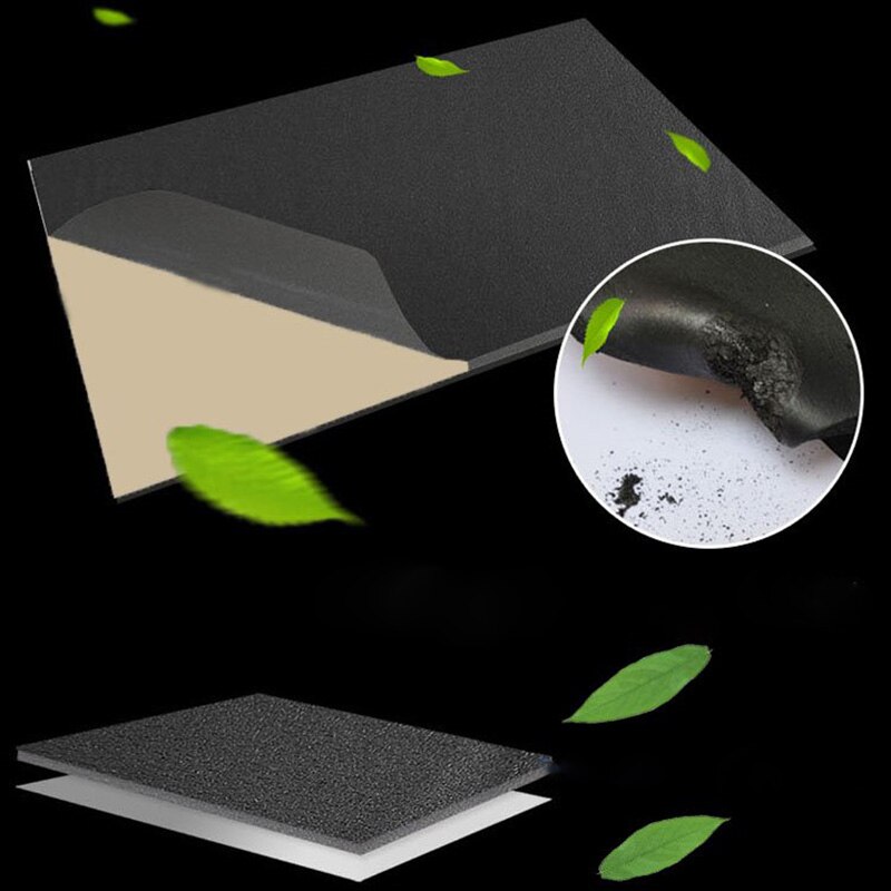 auto varmeisolering bomulls lim skum 30 x 50cm tykk lydisolert bil gummi skum absorberende bil støyisolering skum bord