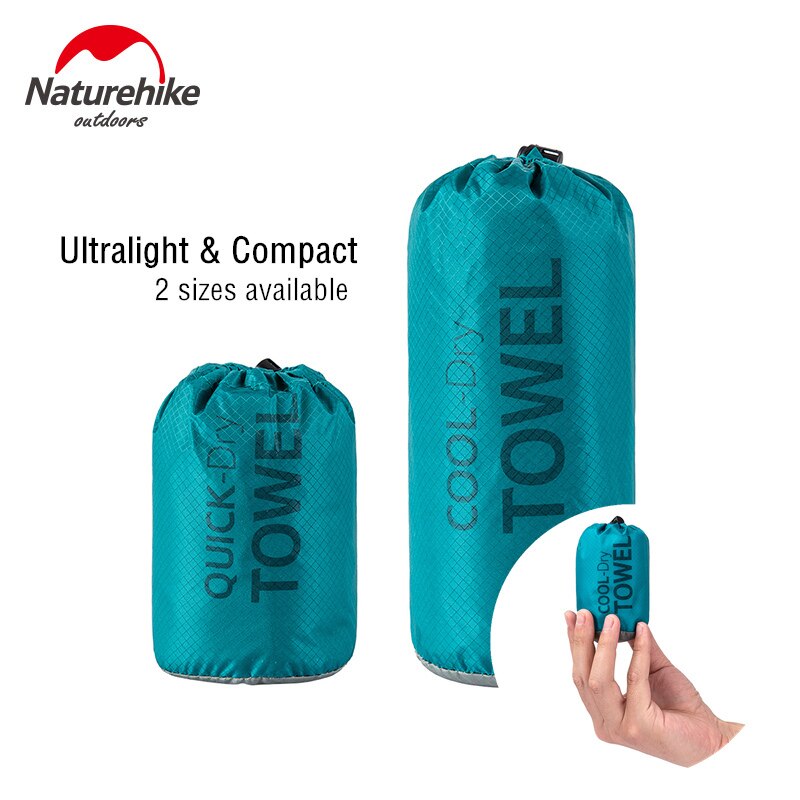 Naturehike Compact Bandana Microfiber Snel Droog Camping Handdoek Sneldrogende Reizen Wandelen Bad Strand Zwemmen Gym Handdoek