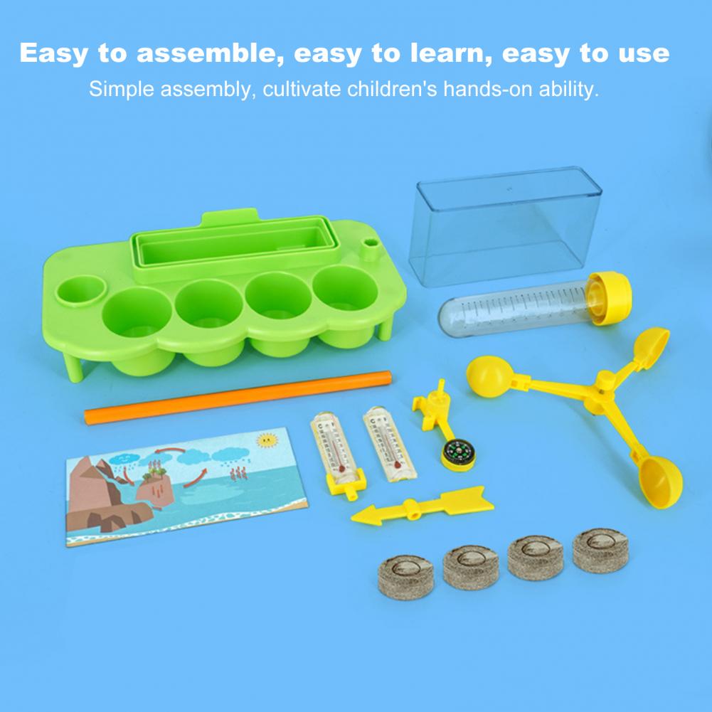 Interaktives, handgefertigtes lernspielzeug zur naturwissenschaftlichen experimentiertechnik: eine ökologische wetterstation zur niederschlagsmessung für teenager