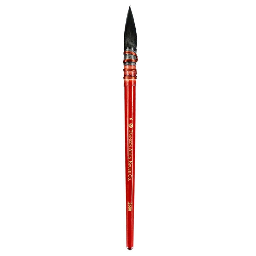 Écureuil fourrure cheveux aquarelle pinceau ancienne rime peinture pinceau Art approvisionnement