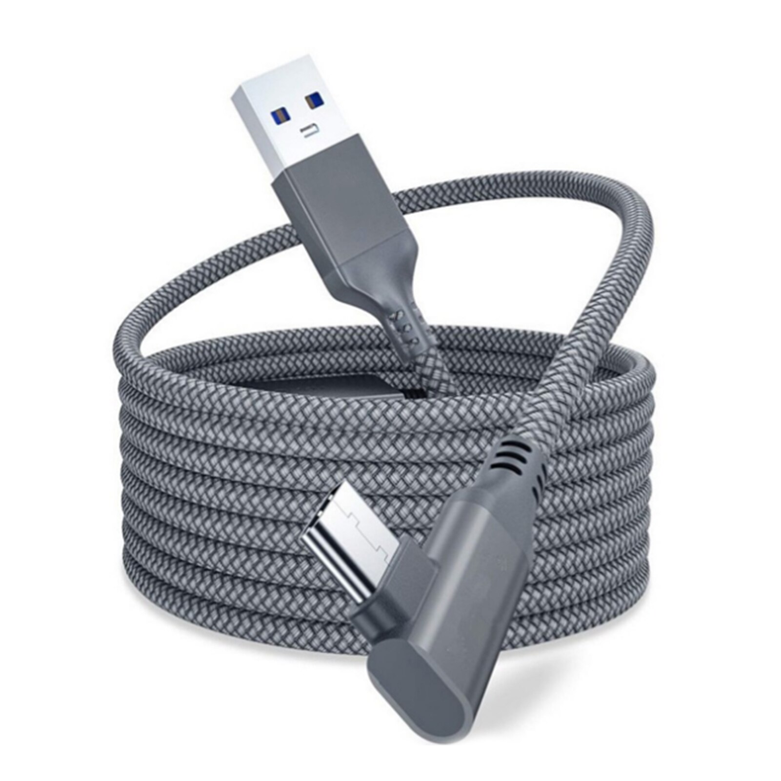 Nuovo 5M linea dati per Oculus Quest 2 collegamento auricolare USB 3.0 tipo C dati cavo di ricarica trasferimento tipo-c a USB-A cavo VR accessori: Default Title