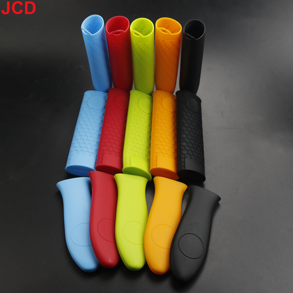 JCD couvercle de poignée de Pot en Silicone couvercle d'isolation outils de cuisine couvercle de poignée de Pot d'isolation en Silicone couvercle de poignée de Pot antidérapant